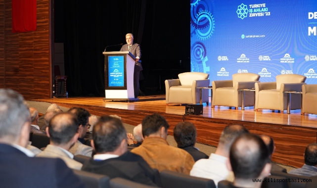 Türkiye İş Ahlakı Zirvesi İstanbul'da Gerçekleştirildi