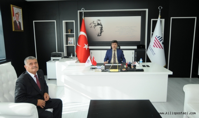 Yol-İş Sendikası Kilis Şube Başkanı Yıldız, Kilis 7 Aralık Rektörü Karacoşkun’la Bir Araya Geldi!
