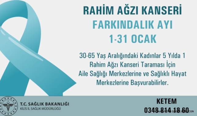 Serviks (Rahim Ağzı) Kanseri Farkındalık Ayı!