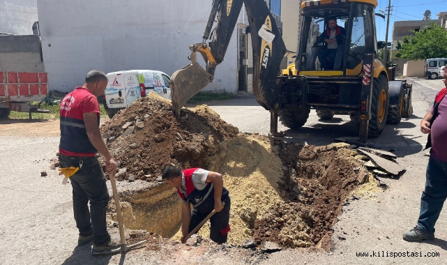 Kilis Su İşleri Müdürlüğü Ekipleri Şehir Genelinde Aktif