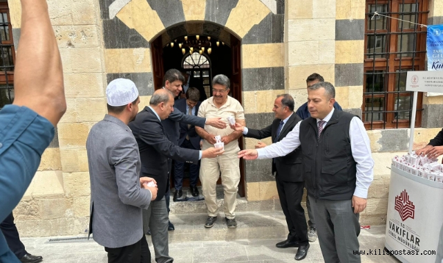 Kilis'te Tarihi Mevlevihane'nin Açılışı, Vali, Müftü ve Vakıflar Müdürü Katılımıyla Gerçekleştirildi!
