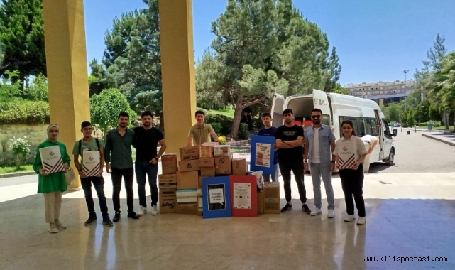 Kilis 7 Aralık Üniversitesi'nde“Okul Kütüphanesi Kuruyoruz” Başlıklı Etkinlik Gerçekleştirildi!