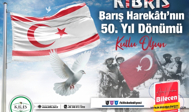 Kıbrıs Barış Harekatı’nın 50. Yıl Dönümünde Anma ve Kutlama!