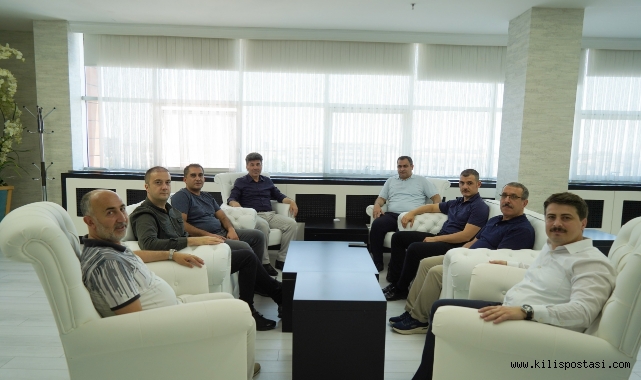 Vali Yardımcıları, Kilis 7 Aralık Üniversitesi Rektörü Karacoşkun ile Bir Araya Geldi!