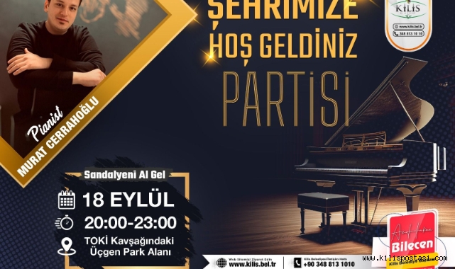 Kilis Belediye Başkanı Av. Hakan Bilecen’den Üniversite Öğrencilerine Hoş Geldiniz Partisi!
