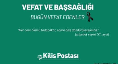 Bugün Vefat Edenler 4 Ekim 2024