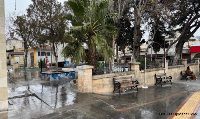 Kilis'te Beklenen Yağmur Başladı