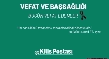 Bugün Vefat Edenler 19 Nisan 2025