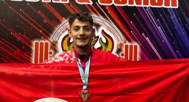 Kilisli Halterci Engin Kara'dan Dünya Üçüncülüğü Gururu!
