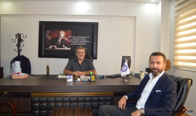 BTP Kilis İl Başkanı Alaiddin Özkar’a Teşekkür Ziyareti