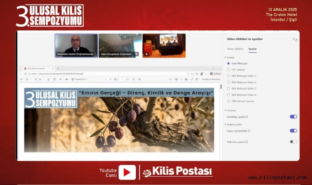 Kilis Mutfağı Sempozyumda Konuşuldu: “Bu Mutfak Yokluğun ve Direnişin Mirasıdır”