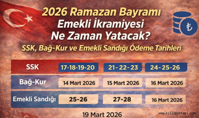 2026 Ramazan Bayramı Emekli İkramiyesi Ne Zaman Yatacak? İşte SSK, Bağ-Kur ve Emekli Sandığı Ödeme Tarihleri