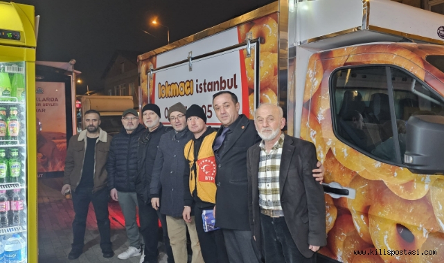 BTP Sarıyer’de vatandaşlara lokma ikramında bulundu