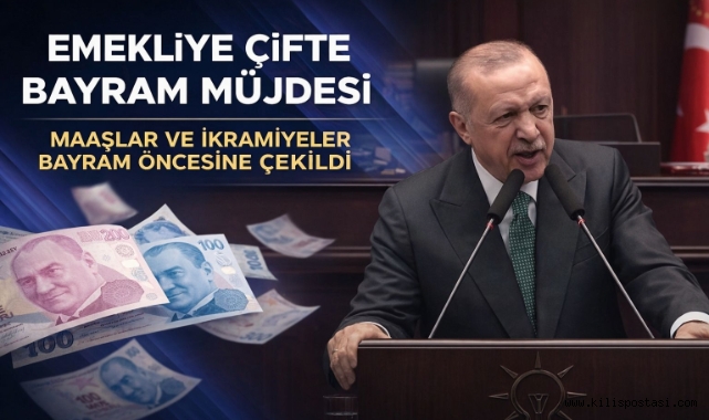 Emekliye Çifte Bayram Müjdesi: Maaşlar ve İkramiyeler Öne Çekildi