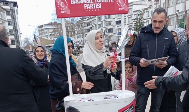Ordu’da BTP Kadın Kollarından 8 Mart’ta anlamlı stant çalışması