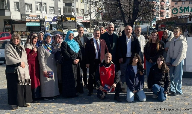 Pursaklar’da BTP'den esnaf ziyareti ve kadın kolları etkinliği