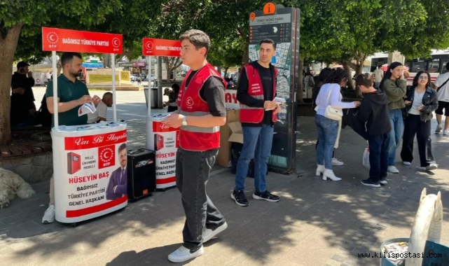 BTP Adana Gençlik Kolları sahaya indi: 'Çözümün adresi BTP'