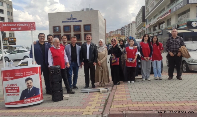 BTP Konya teşkilatı sahaya indi: 'Çözüm Milli Ekonomi Modeli'