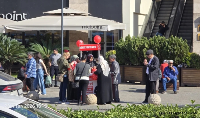 BTP Mersin İl Teşkilatı’ndan 23 Nisan kutlaması