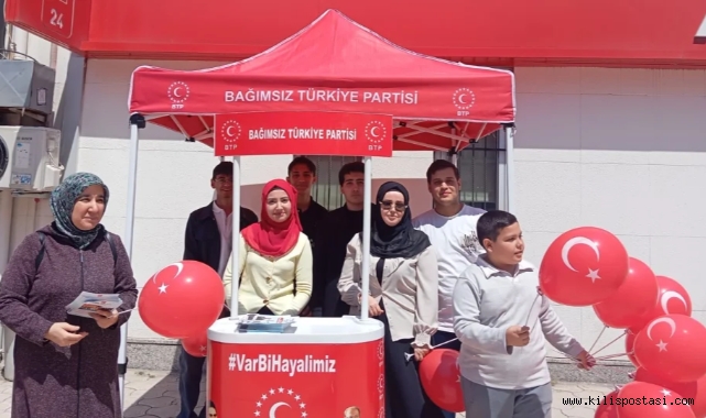 Hatay’da 23 Nisan rüzgarı: BTP Gençlik ve Kadın Kolları sahada