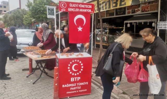 Osmaniye’de Haydar Baş sevdası: BTP’den dualı ikram