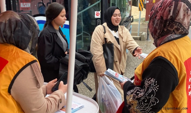 BTP Antakya Kadın Kollarından sahada güçlü tanıtım