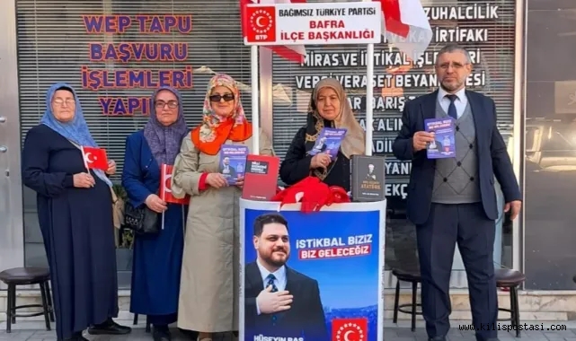 BTP Bafra İlçe Teşkilatı’ndan coşkulu 19 Mayıs kutlaması