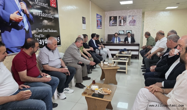 Btp kilis il başkanlığında bayramlaşma
