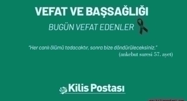 Bugün Vefat Edenler - 11 Mayıs 2026