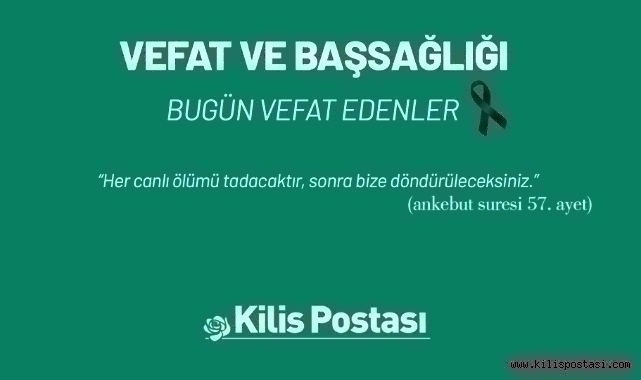 Bugün Vefat Edenler - 4 Mayıs 2026