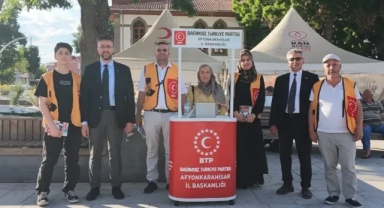 BTP Afyonkarahisar’da sahaya indi: Vatandaşın sorunlarını dinledi, projelerini anlattı