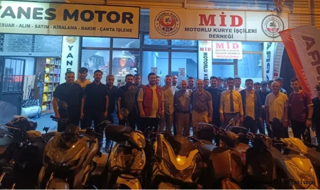 BTP’den Motorlu Kurye İşçileri Derneği’ne ziyaret
