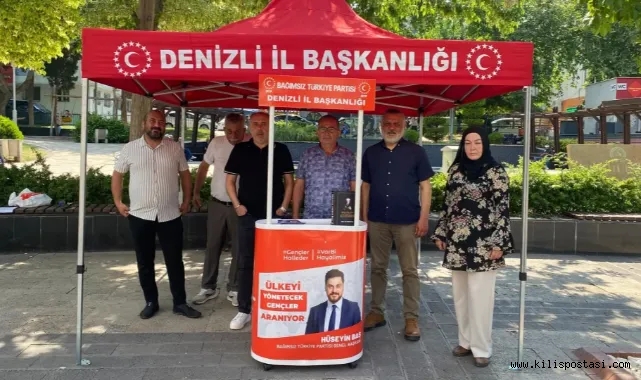 BTP Denizli İl Teşkilatı sahaya indi: Cumhuriyet P