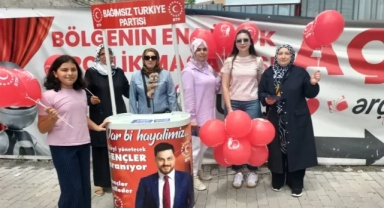 BTP Kayseri Kadın Kolları sahaya indi: Standa yoğun ilgi