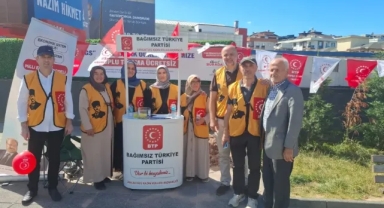 BTP Sancaktepe Teşkilatı sahaya indi: Stant çalışmasına vatandaşlardan yoğun ilgi