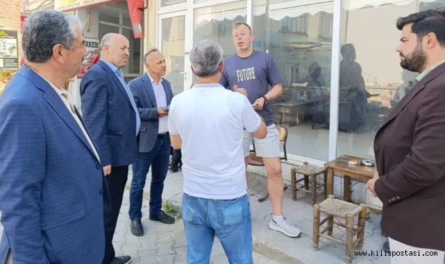BTP Sinop İl Başkanlığı’ndan Gerze çıkarması: Esnaf ve vatandaşla birebir temas