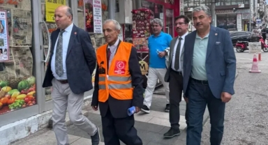 BTP Sivas’ta sahada: Suşehri’nde esnaf ziyareti yapıldı