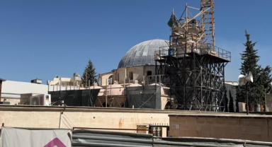 Kilis’in Tarihi Mirası Canbolat Paşa Camii’nde Restorasyon Süreci Hız Kazandı