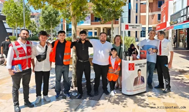 BTP Çerkezköy’de sahaya indi: Gençlerden ve vatandaşlardan yoğun ilgi