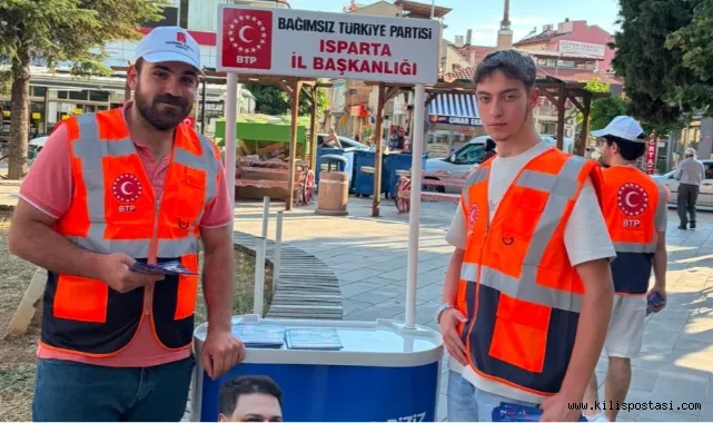 BTP’den Burdur ve Isparta teşkilatlarından Yalvaç çıkarması
