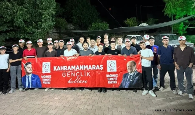 BTP Kahramanmaraş Gençliği üye kaydında Türkiye birincisi!