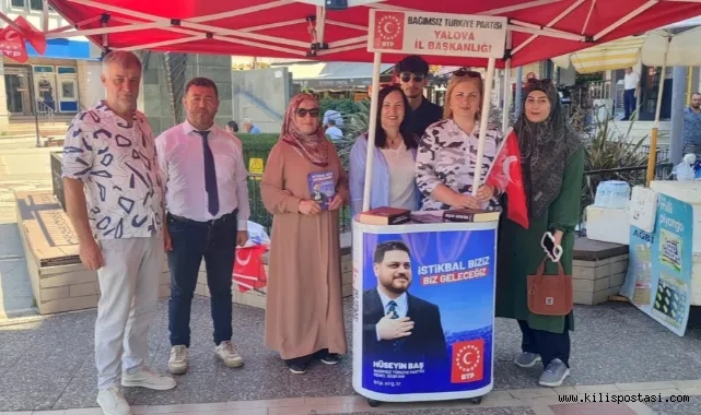 BTP, Yalova’da vatandaşla buluştu: İlgi ve katılım yoğun