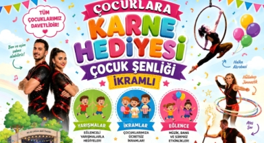 Kilis Belediyesi’nden Öğrencilere Karne Hediyesi: Millet Bahçesi’nde Büyük Şenlik