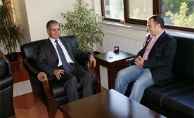 Anadolu Ajansı Genel Müdürü Kemal Öztürk, Vali Tapsız?ı Ziyaret Etti
