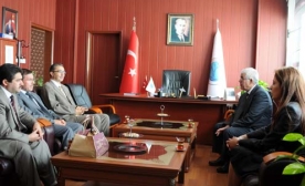 Başkonsolos Şehit, Rektör Güvenç?i Ziyaret Etti