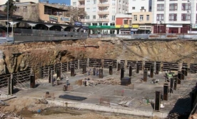 Çok Katlı Otopark İnşaatında Çalışmalar Hızlandı