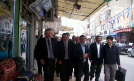 DP Milletvekili Adayları Esnaf Gezisinde