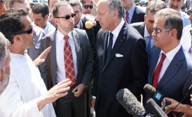Fransa Dışişleri Bakanı Laurent Fabius Kilis'e Geldi