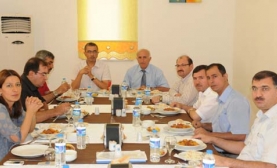 İl Protokolü Üniversitede Bir Araya Geldi