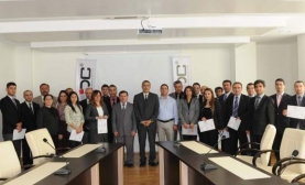 İş Sağlığı Sertifika Töreni Yapıldı
